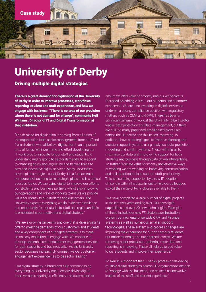 Future Matters：2024年高等教育领域的数字化领导力：改善学生体验并优化服务交付报告（英文版）_第7页