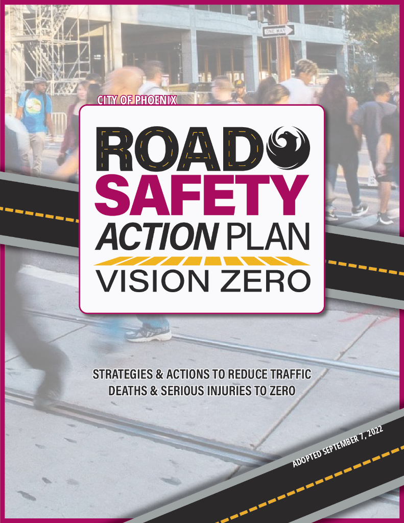 ROAD：2022年凤凰城的零愿景道路安全行动计划报告（英文版）