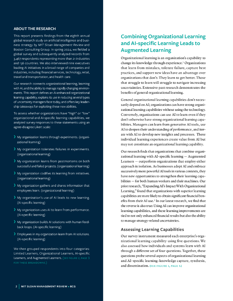 MIT SMR&波士顿咨询：2024年人工智能与商业策略报告：组织学习与AI学习结合下的不确定性管理报告（英文版）_第6页