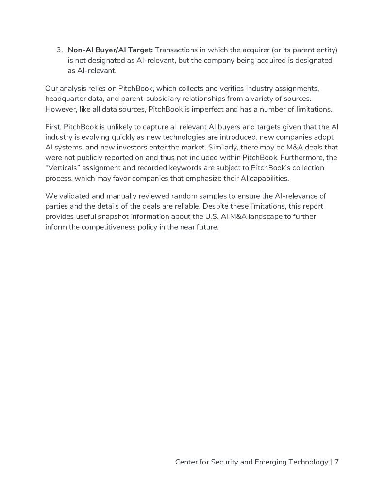 CSET：2024年收购人工智能公司：追踪美国人工智能并购报告（英文版）_第8页