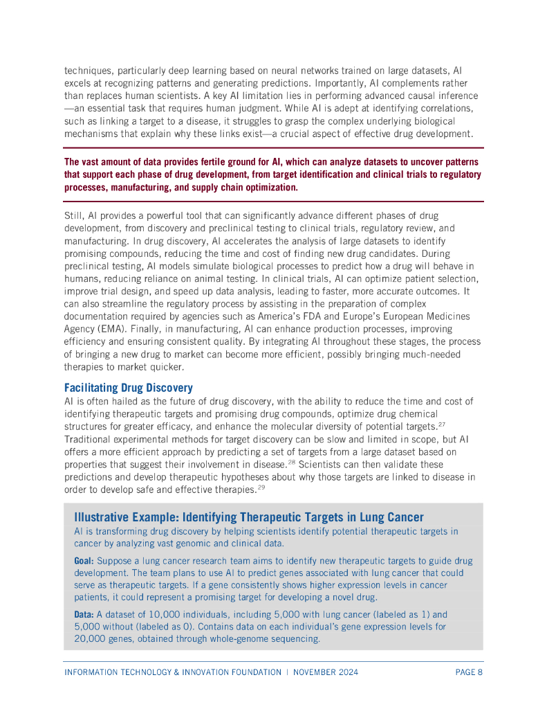 ITIF：2024年利用人工智能加速生物制药行业创新报告（英文版）_第8页