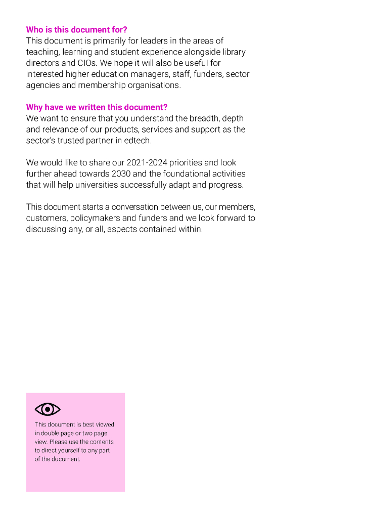 JISC：2021-2024年高等教育战略：为英国高等教育提供动力报告（英文版）_第2页