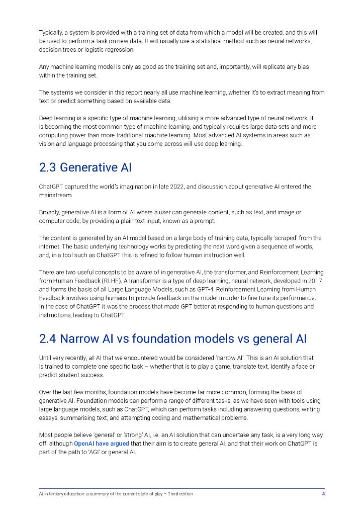 JISC：2023年高等教育中的人工智能报告（英文版）_第6页