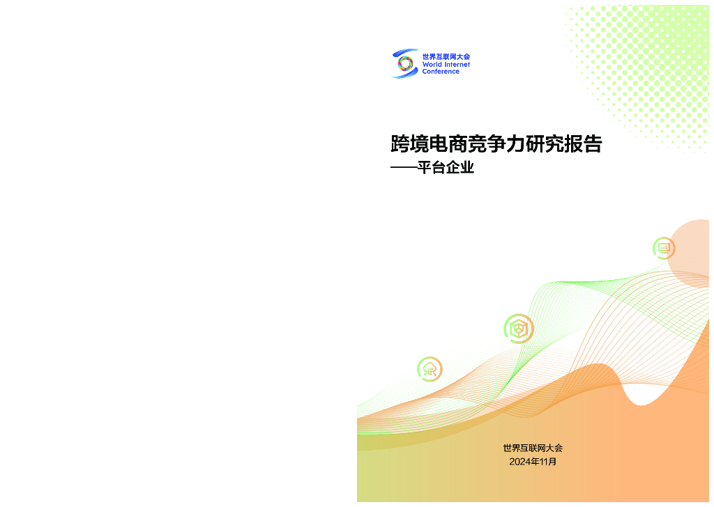 世界互联网大会：2024年跨境电商竞争力研究报告-平台企业