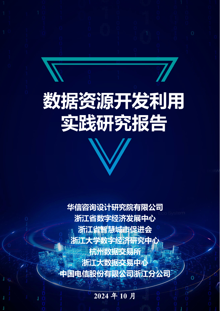 华信咨询：2024年数据资源开发利用实践研究报告