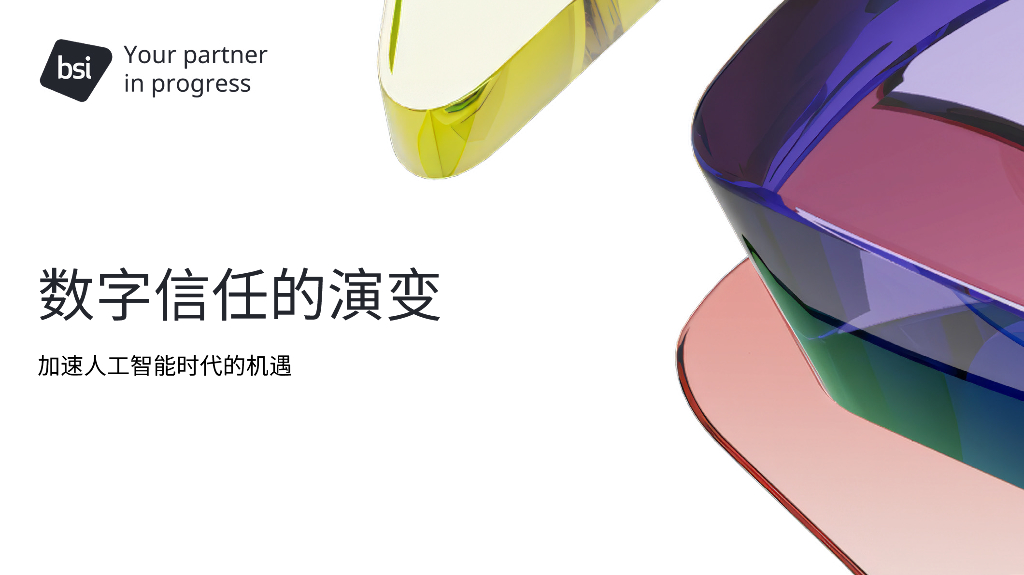 BSI Group：2024年数字信任的演变-加速人工智能时代的机遇报告