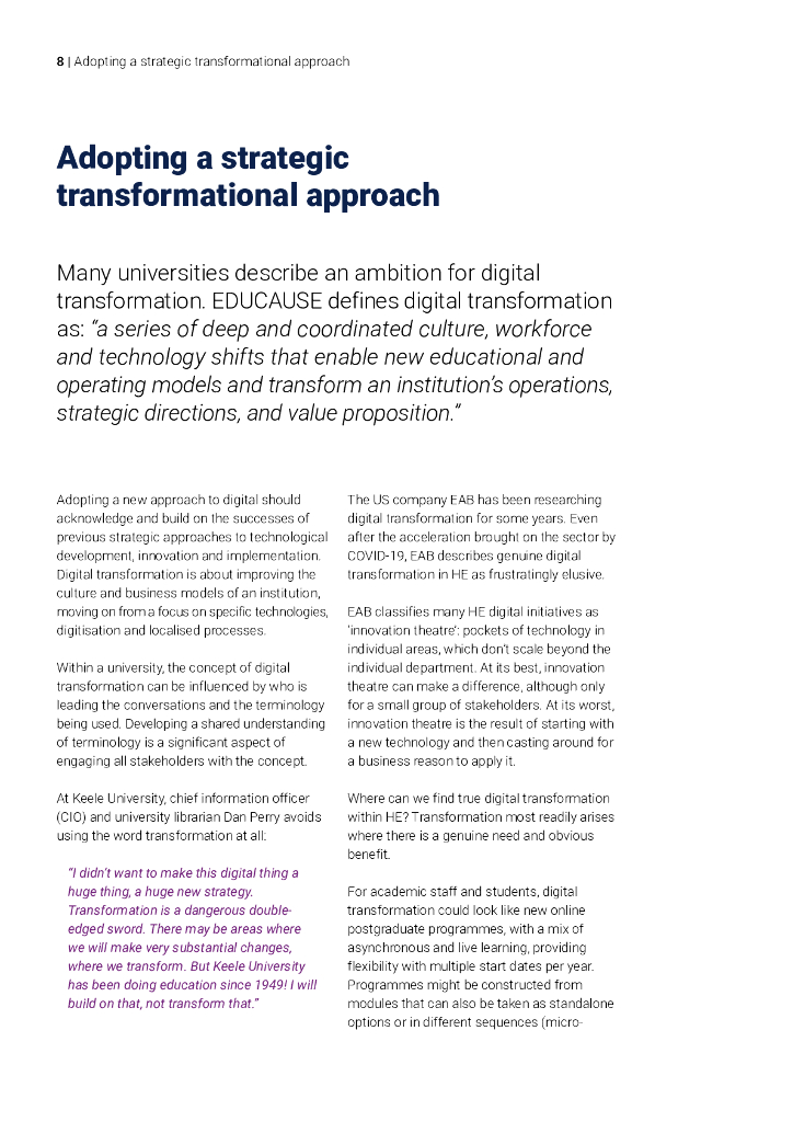 JISC：2024年英国高等教育中的数字战略让数字成为主流报告（英文版）_第8页