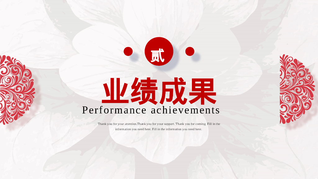 红色 福字 剪纸风 新起点新征程 年终总结 PPT模板_第8页