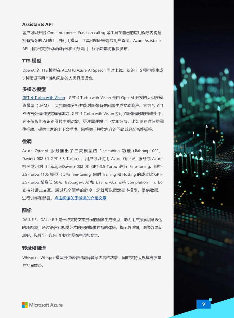 Microsoft Azure：2024年Azure OpenAl生成式人工智能白皮书_第9页