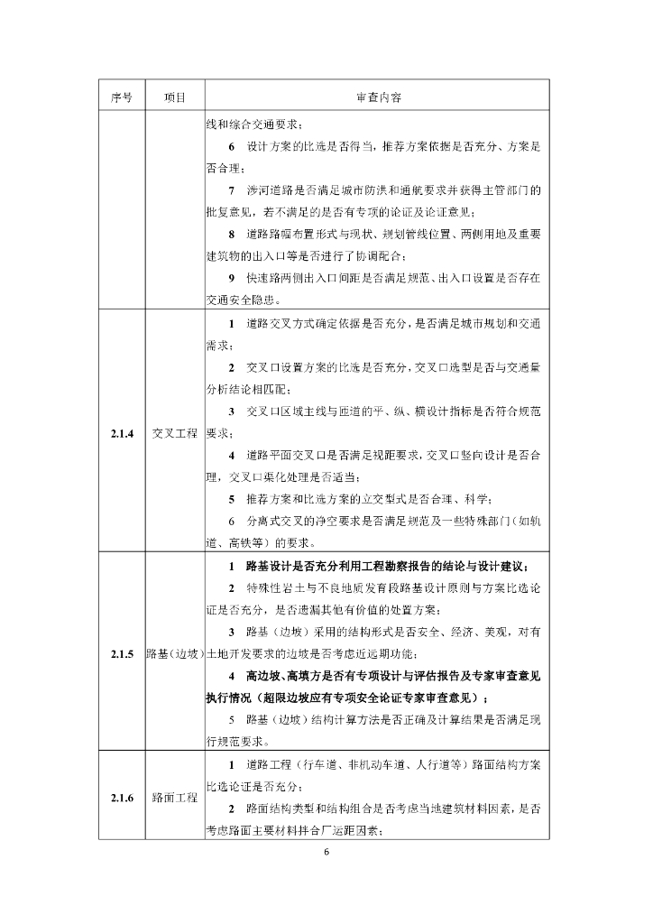 重庆市市政工程初步设计文件技术审查要点（2024年版）_第10页