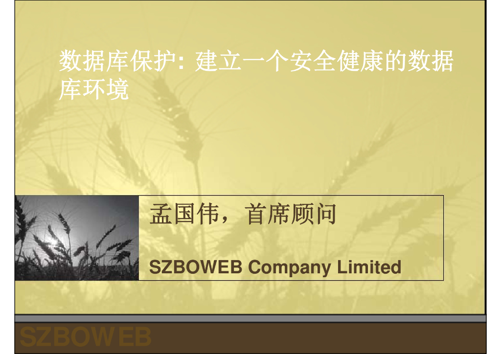 数据库保护：建立一个安全健康的数据库环境