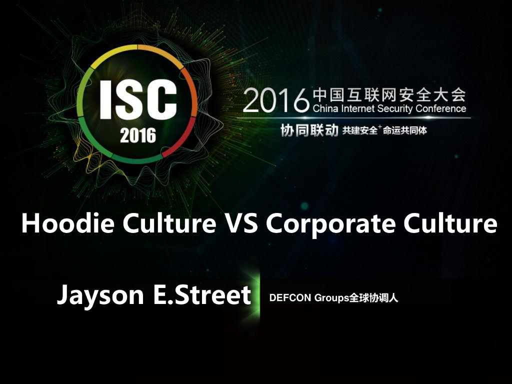 Hoodie Culture VS Corporate Culture