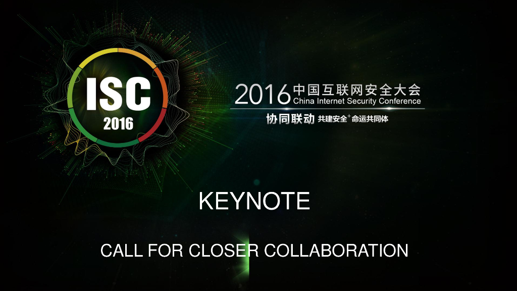 KEYNOTE CALL FOR CLOSER COLLABORATION