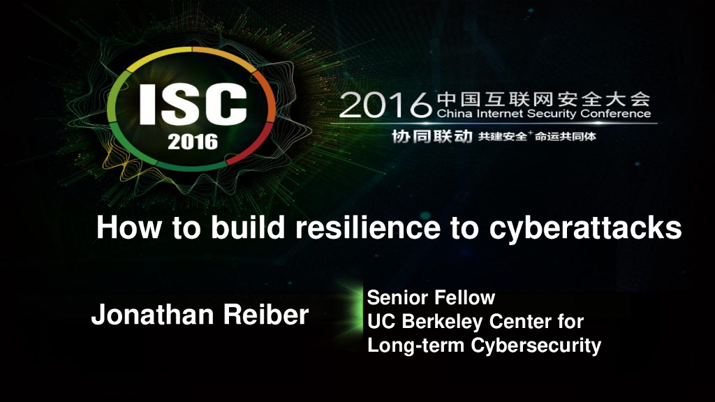 How to build resilience to cyberattacks