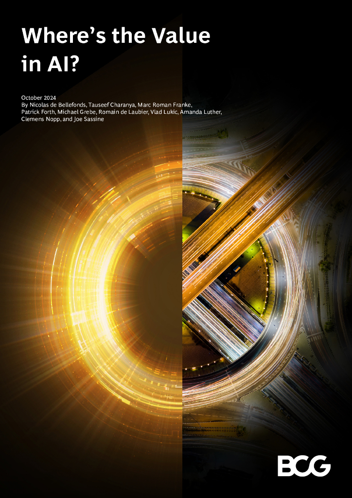 BCG：2024年AI的价值在哪里报告（英文版）