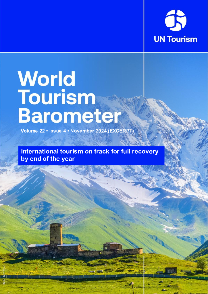 联合国旅游组织：2024年11月世界旅游业晴雨表（英文版）