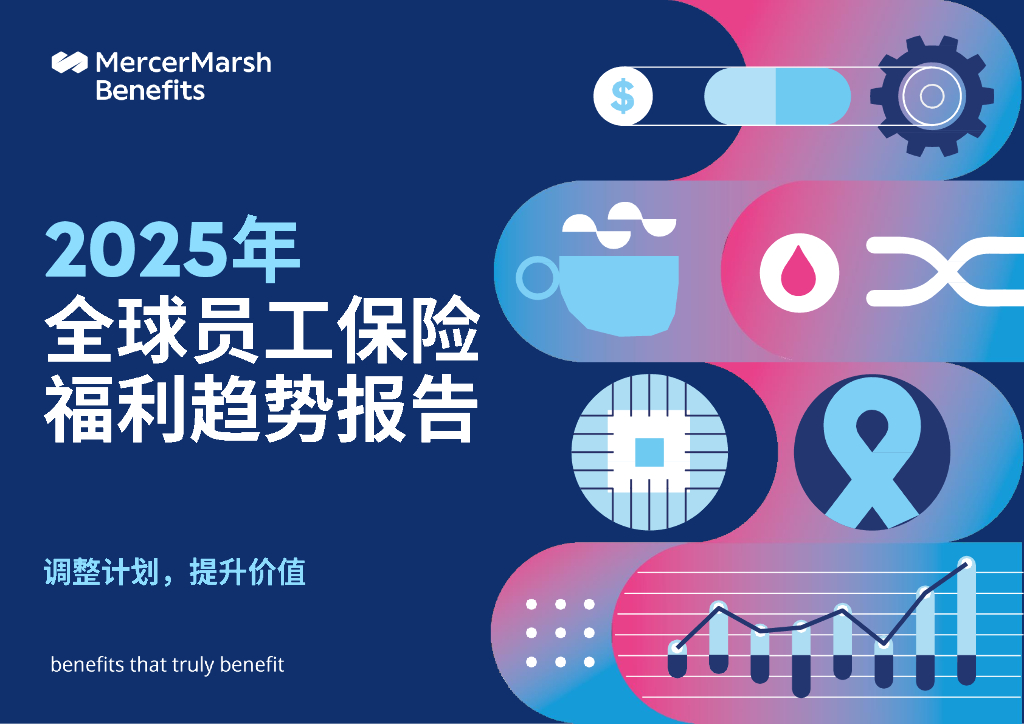 美世达信：2025全球员工保险福利趋势报告-调整计划提升价值