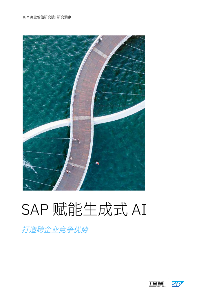 IBM商业价值研究院：2024年SAP赋能生成式AI：打造跨企业竞争优势研究洞察报告