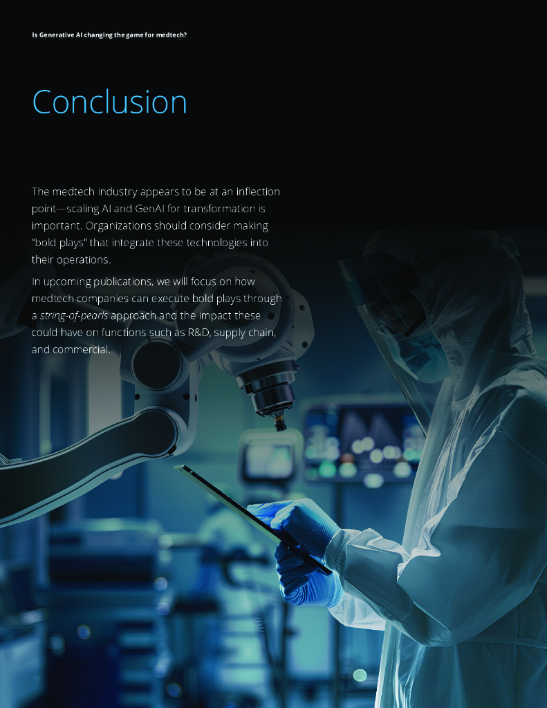 德勤：2024年生成式人工智能会改变医疗技术的格局吗？（英文版）_第10页