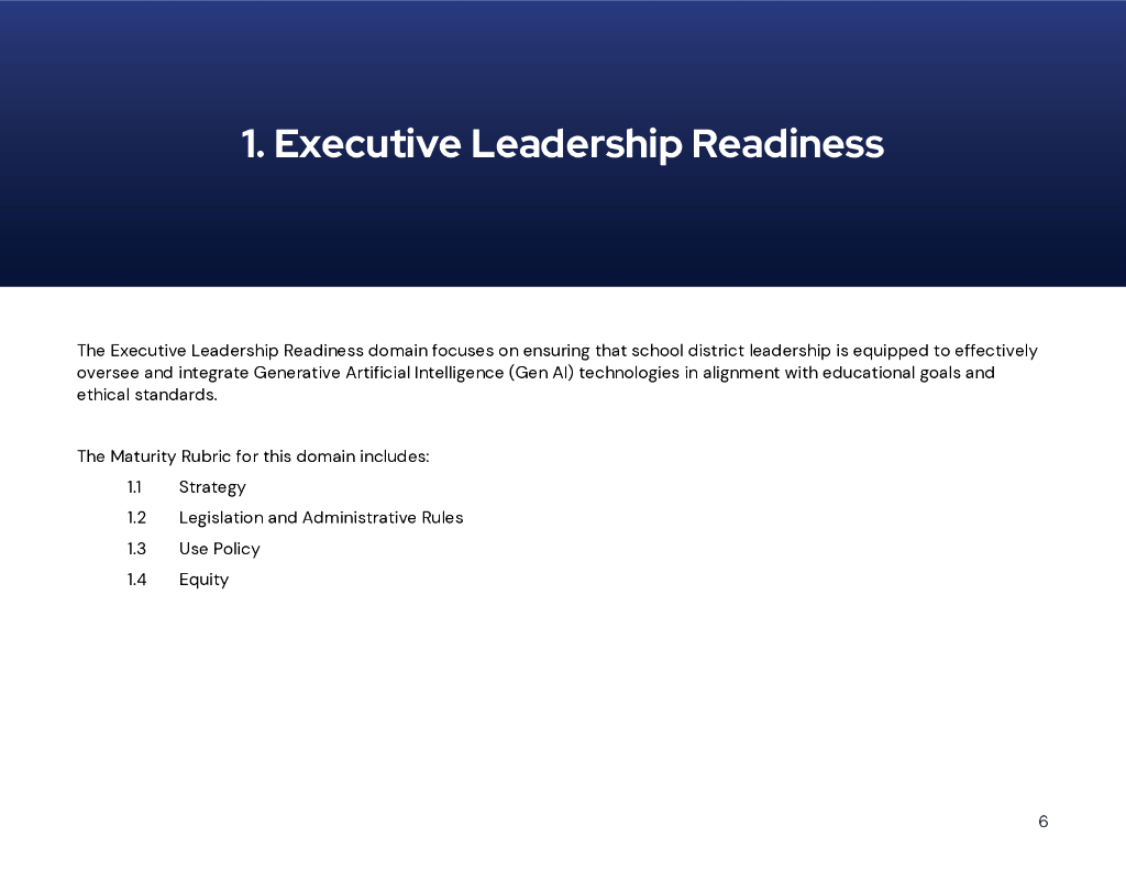 Cosn&CGCS：2024年K-12生成式人工智能成熟度工具研究报告（英文版）_第6页