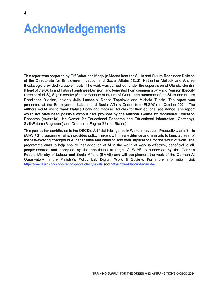 OECD经合组织：2024年绿色与人工智能转型中的技能培训供给报告：赋能员工 掌握关键技能（英文版）_第6页