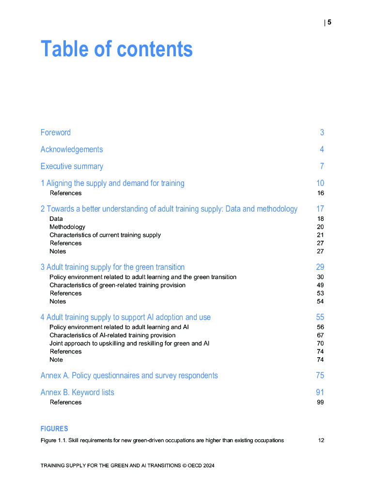 OECD经合组织：2024年绿色与人工智能转型中的技能培训供给报告：赋能员工 掌握关键技能（英文版）_第7页