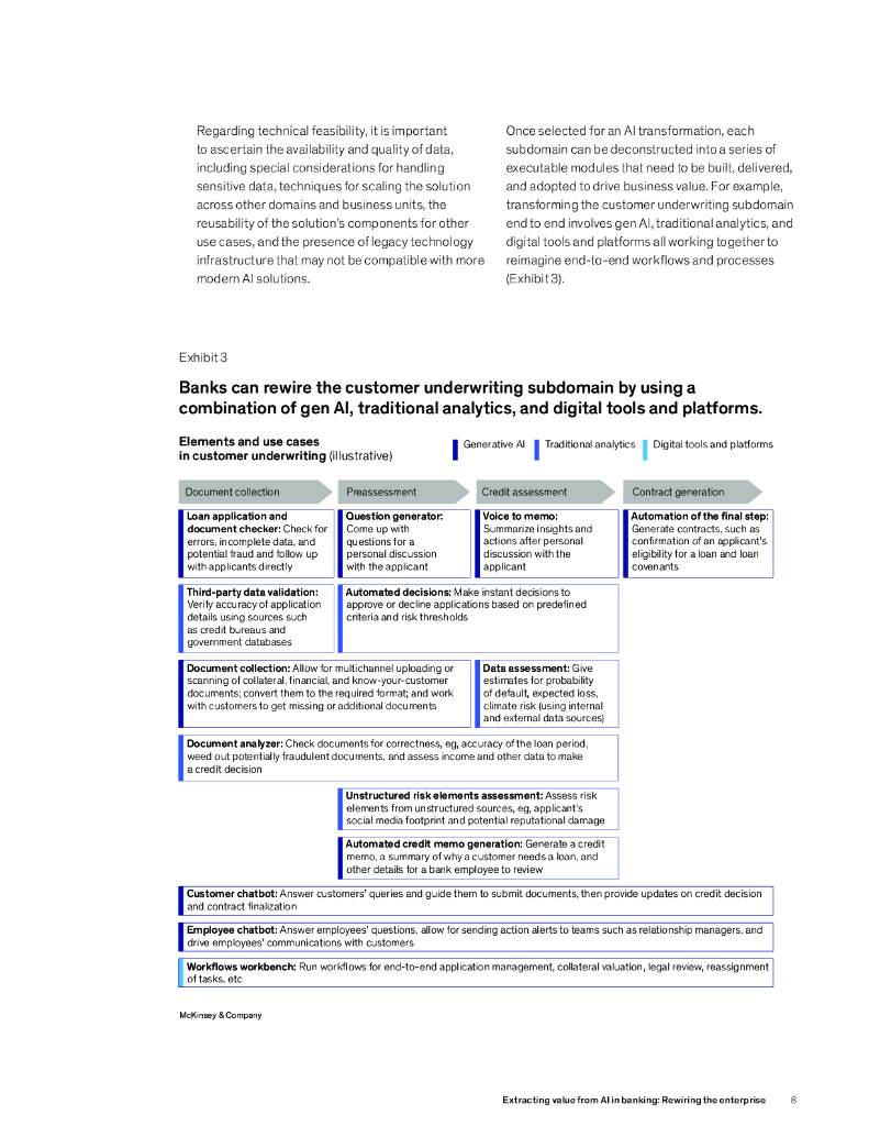 麦肯锡：2024年从银行业的人工智能中提取价值：重新连接企业报告（英文版）_第8页