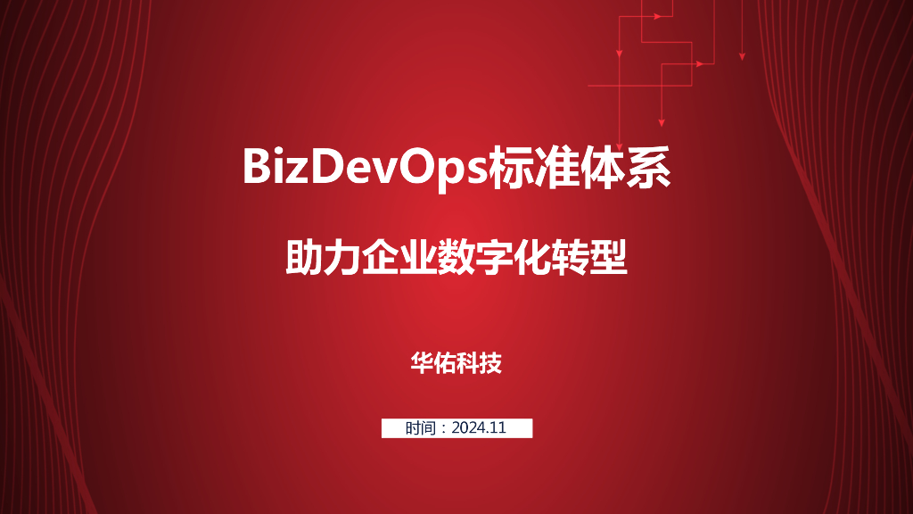 华佑科技（韩洪雷）：BizDevops标准体系助力企业数字化转型