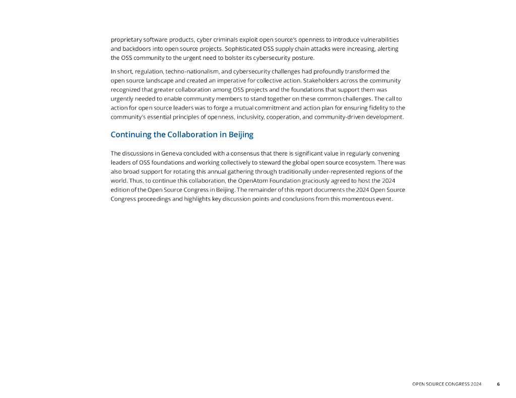 Linux基金会：2024年世界开源大会报告——塑造人工智能安全和数字公共产品合作的未来（英文版）_第6页