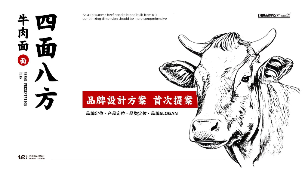 四面八方牛肉面品牌设计方案-首次提案