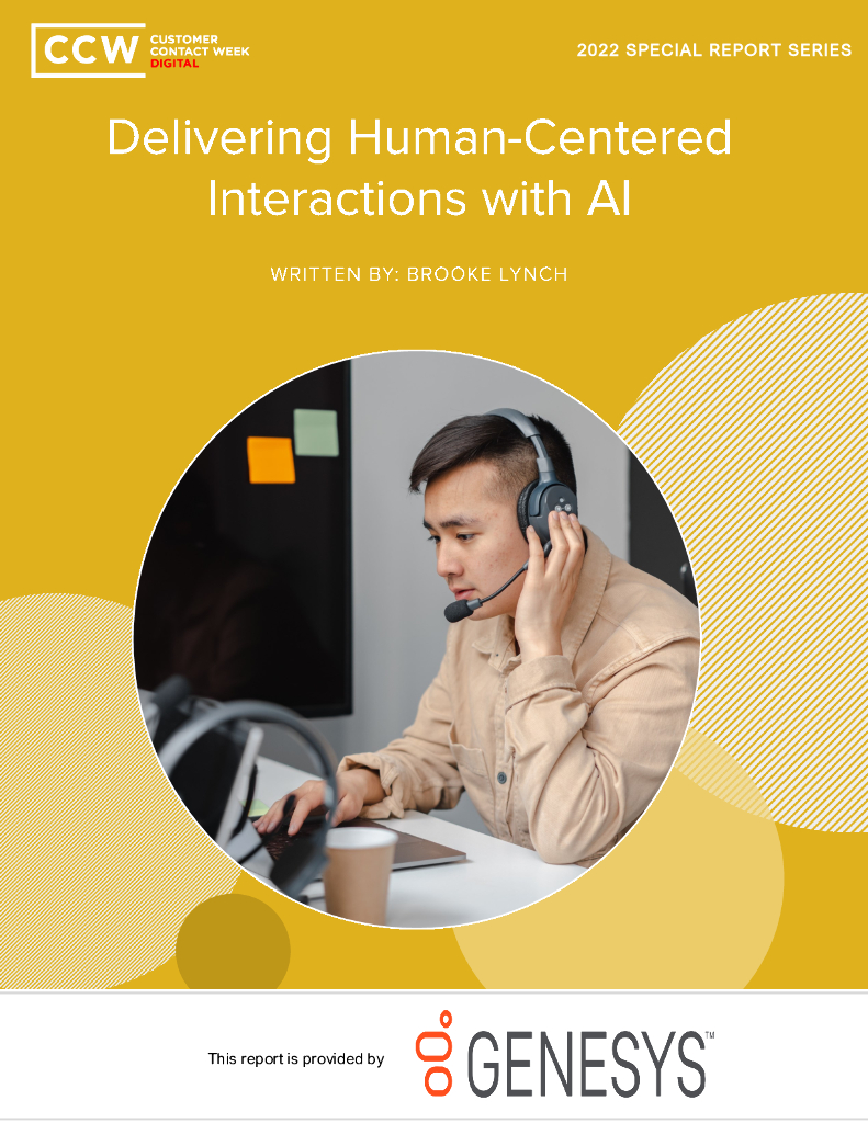 Talkdesk：2022年提供以人为中心的AI互动报告（英文版）