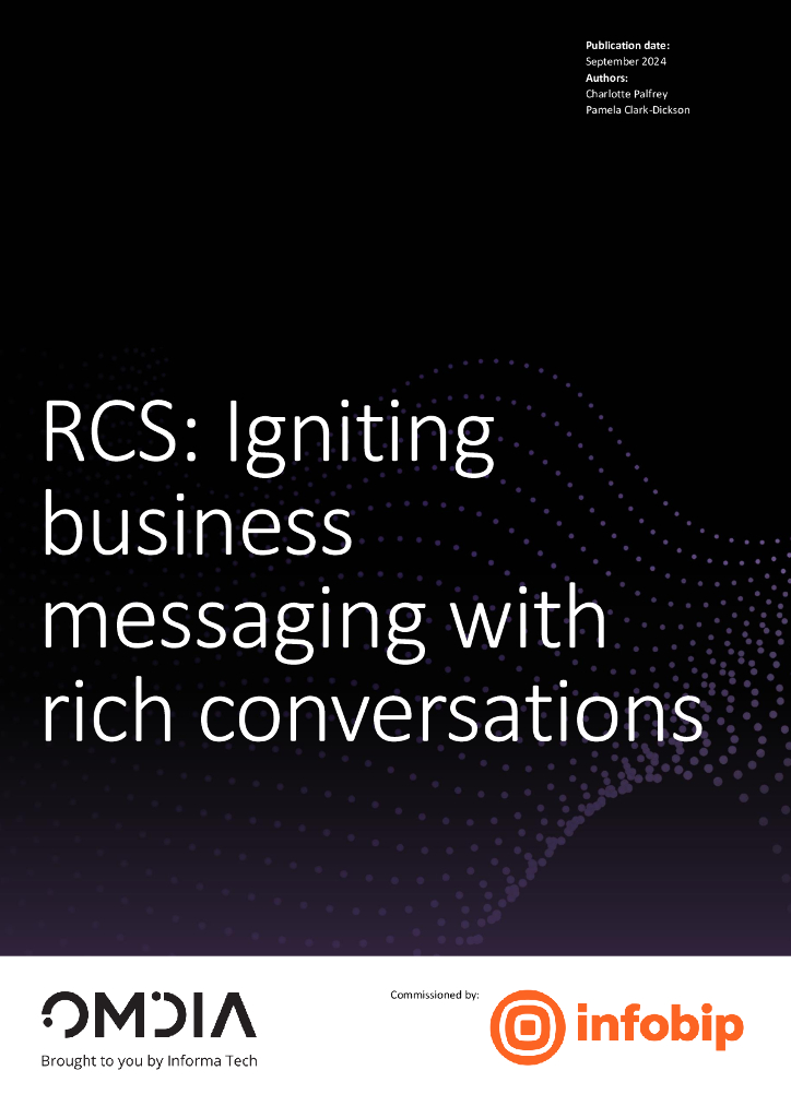 Infobip英富必：2024年RCS（富媒体通信）白皮书：用丰富的对话赋能商业讯息传递（英文版）