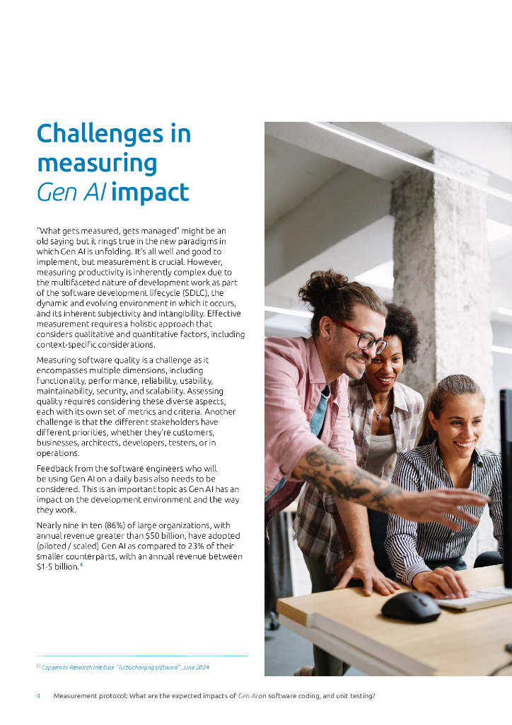 凯捷Capgemini：2024年如何衡量生成式人工智能（GenAI）对软件编码和单元测试的影响研究报告（英文版）_第6页
