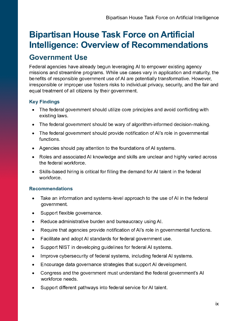 美国联邦众议院：2024年人工智能工作组报告（英文版）_第10页
