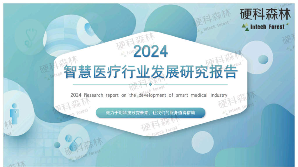 硬科森林：2024年智慧医疗行业发展研究报告