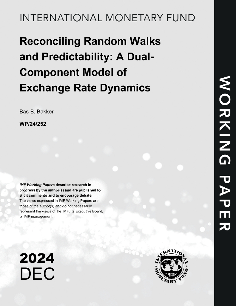 国际货币基金组织：2024年调和随机游走和可预测性：汇率动态的双分量模型报告（英文版）