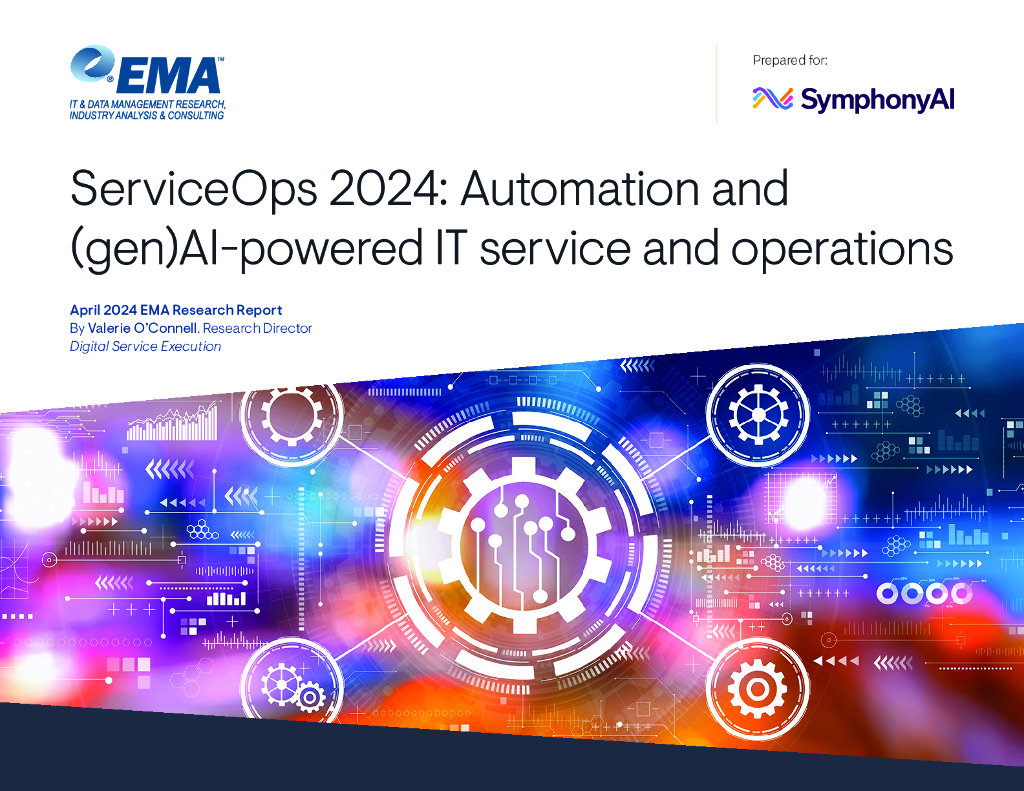 SymphonyAI：2024年服务运维（ServiceOps）：自动化与生成式AI赋能IT服务运维研究报告（英文版）