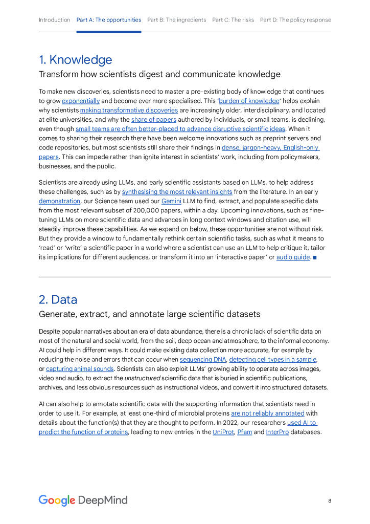 谷歌：2024年一个新的黄金时代的发现抓住人工智能促进科学的机会报告（英文版）_第8页