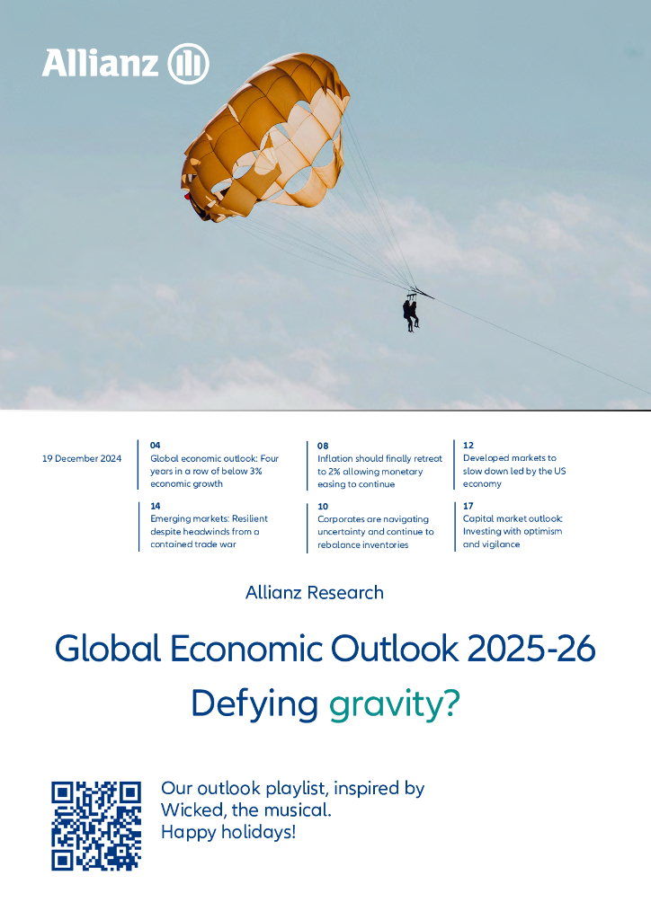 Allianz安联：2025-2026年全球经济展望报告：逆势而行？（英文版）