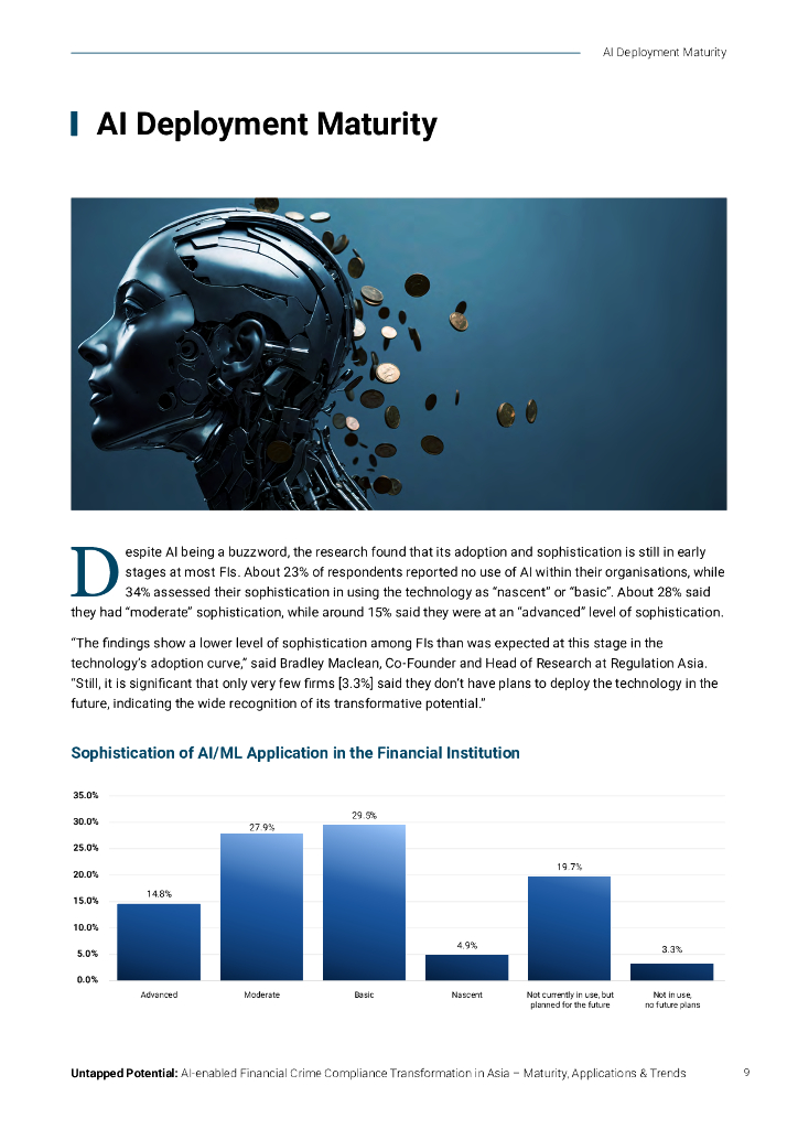 SymphonyAI：2024年未开发的潜力：人工智能驱动的驱动的亚洲金融犯罪合规转型成熟度、应用与趋势研究报告（英文版）_第9页