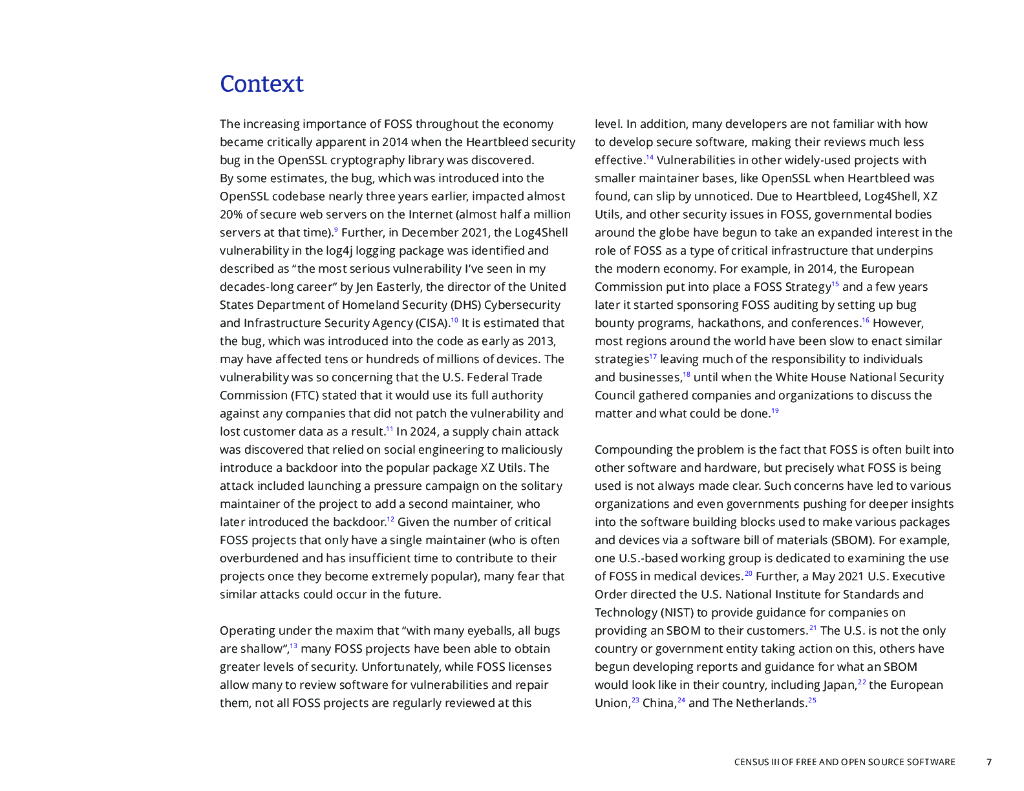 Linux基金会：2024年自由和开源软件普查III（FOSS普查III）报告-应用程序库（英文版）_第7页