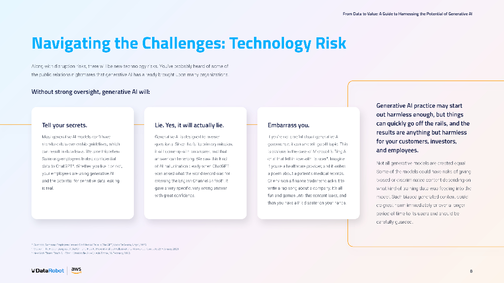 DataRobot&AWS：2024年利用生成式人工智能的潜能指南报告（英文版）_第8页