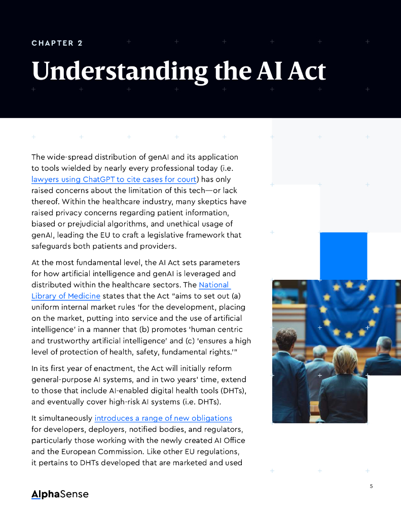 AlphaSense：2024年欧盟人工智能法案对欧洲中东和非洲地区医疗科技领域的影响分析报告（英文版）_第7页