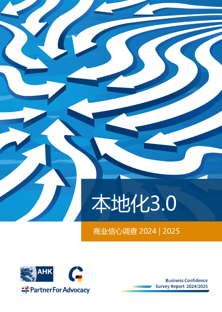 中国德国商会：2024-2025年度商业信心调查报告-本地化3.0