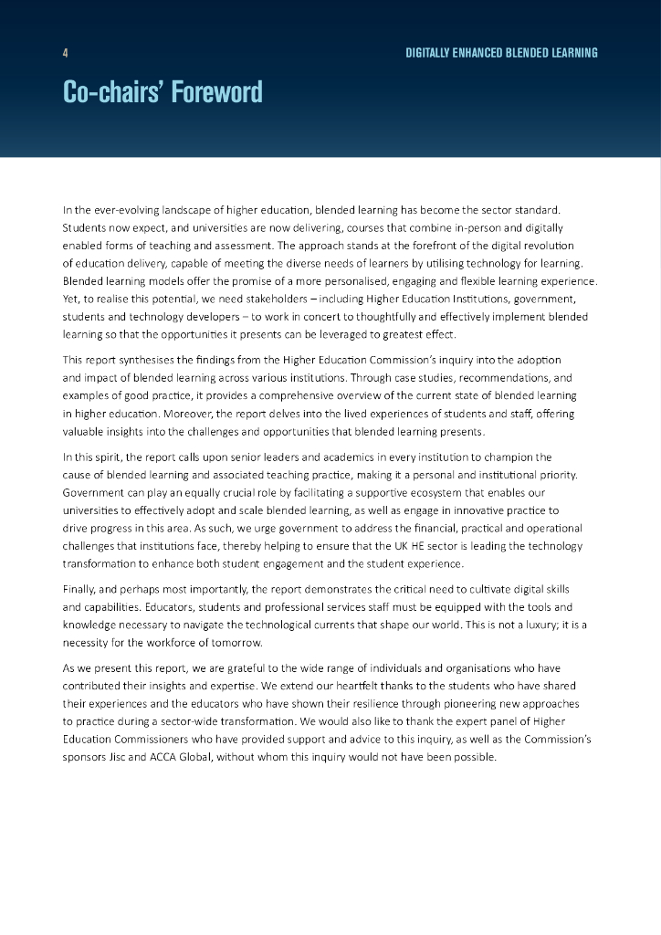 英国政策联通智库：2024年数字增强混合式学习研究报告：利用高等教育的技术优势（英文版）_第4页