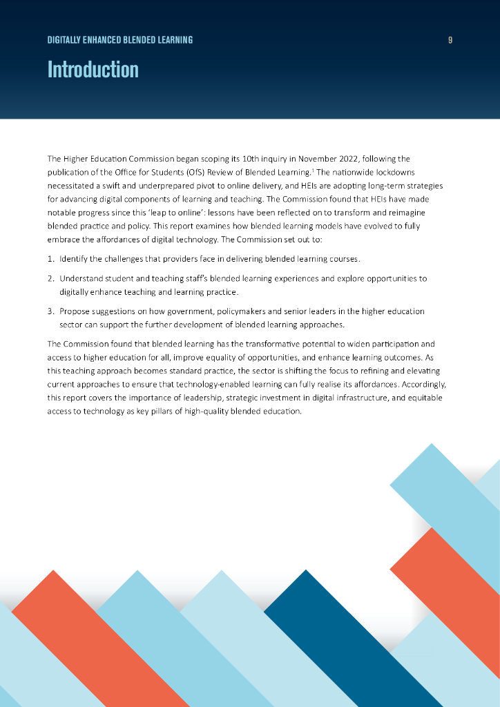 英国政策联通智库：2024年数字增强混合式学习研究报告：利用高等教育的技术优势（英文版）_第9页