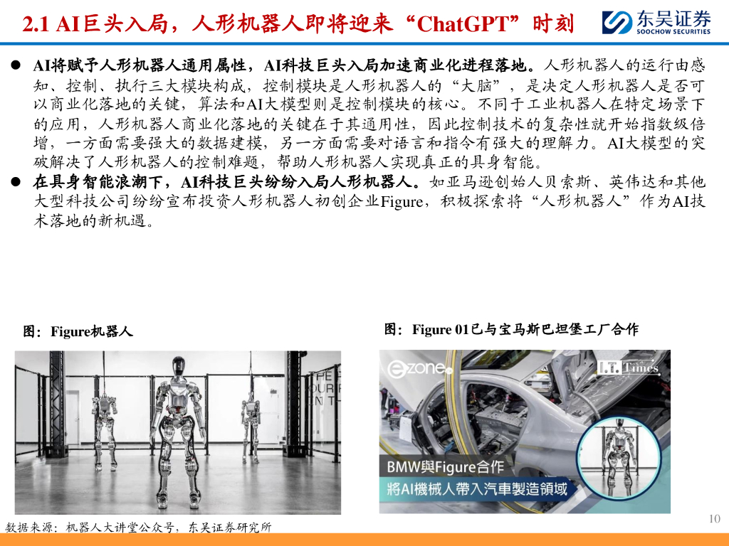 东吴证券：人形机器人行业2025年度策略：人工智能的终极载体，量产在即开启十年产业大周期_第10页