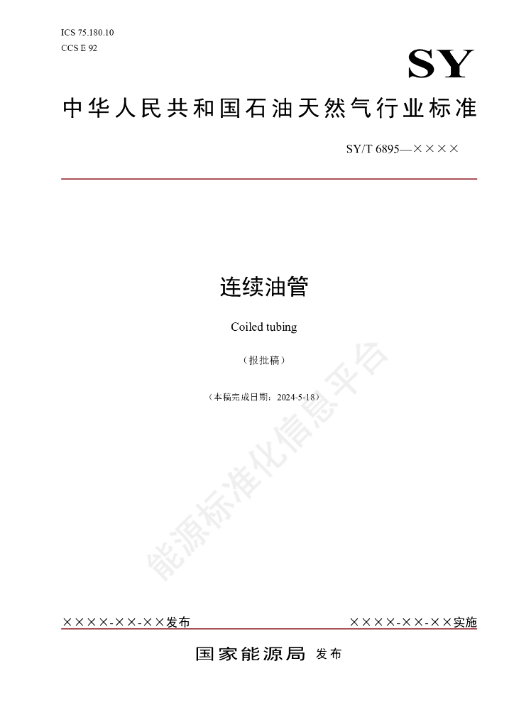 SY/T 6895-2024 连续油管