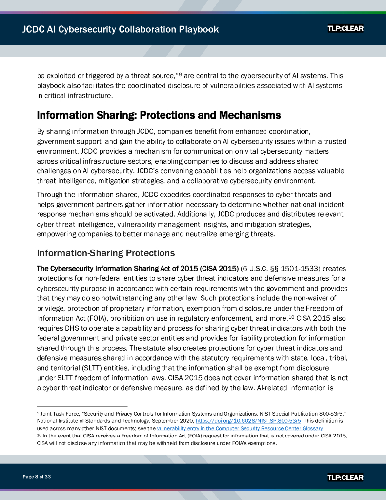 Joint Cyber Defense：2025联合网络防御协作组织人工智能网络安全协作手册（英文版）_第8页
