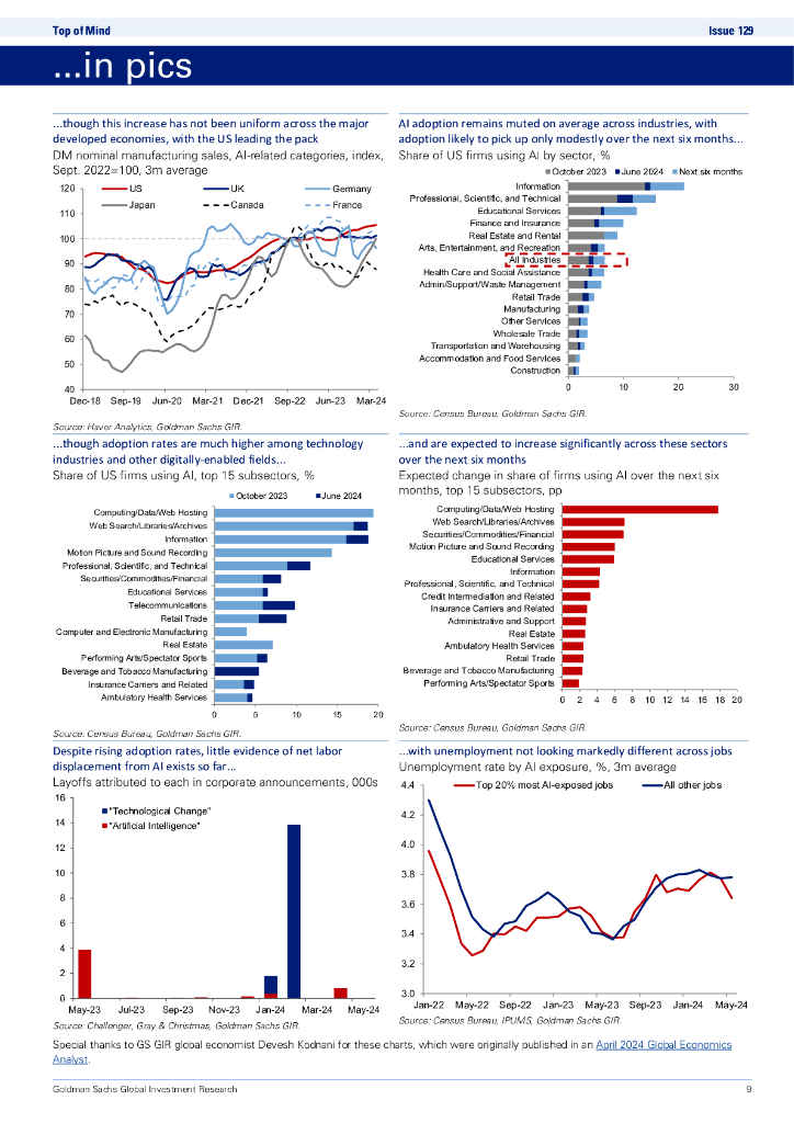 高盛：2024年生成式人工智能——投入巨大，收益有限？（英文版）_第9页